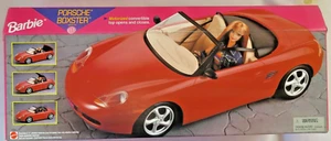 NRFB 1998 Mattel Barbie Porsche Boxster mit motorisiertem Top #18549 rot - Bild 1 von 6