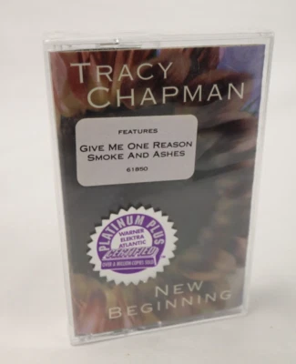 NEW AND SEALED - Tracy Chapman - New Beginning Cassette Foto 1 de 4