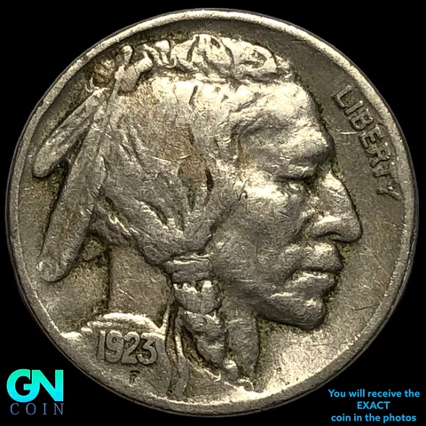1923 S Buffalo Nickel  #E8495 Cover