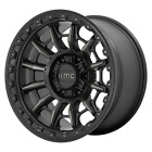 17x9 KMC KM547 CARNAGE Satin Black With Gray Tint Wheel 6x5.5 (-12mm)