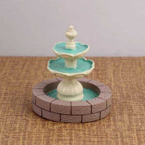 1:12 Scale Dollhouse Pool Fountain Garden Resin Miniature Decorate Accessories - Picture 1 of 3