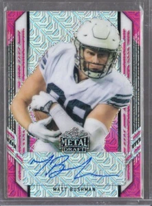 2021 Leaf Metal Draft Mojo Pink #MB1 Matt Bushman 5/5 - Picture 1 of 1