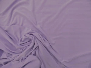 Fabric Light Weight Polyester Spandex 4 way Stretch Lavender Purple D301 - Picture 1 of 1