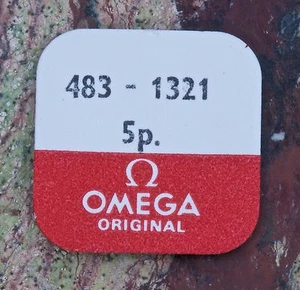 Reloj Omega Vintage Balance Staff 480 481 482 483 484 485 movimiento parte #1321 - Imagen 1 de 2