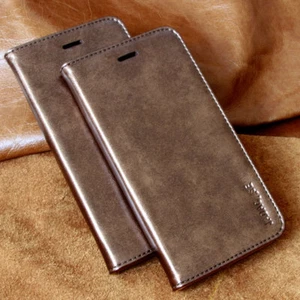 Luxury Schutzhülle für Apple / Samsung Smartphone Tasche Case Cover Handy bronze - Picture 1 of 12