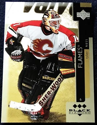 Tyler Moss Black Diamond Triple card 108, 1997 -98 NHL, Calgary Flames - Image 1 of 2