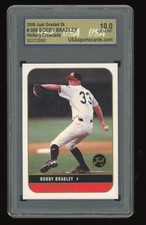 BOBBY BRADLEY 2000 JUST GRADED 2K #009 PITTSBURGH PIRATES CRAWDADS USA 10 GEM MT