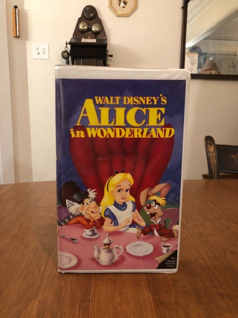 Vhs Dvd Alice No Pais Das Maravilhas Espelhos Xadrez