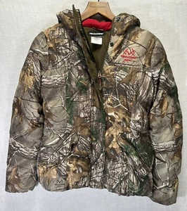 Realtree Xtra Coat Mens S (34-36) Camo Heavy Hunting Coat With Hood - Picture 1 of 9