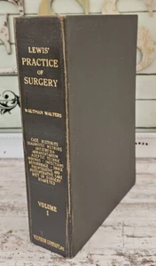 Lewis's Medical Practice of Surgery, Walkman Walter's, Vol 1, 1952 illustrated - Imagen 1 de 22