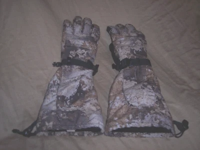 Mens Camo Hunting Gloves Insulated Gloves Prairie Camo Hunting Gloves Small - Image 1 of 4