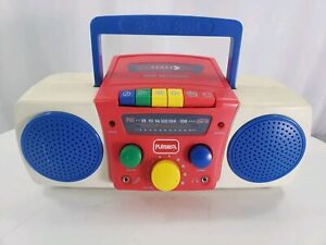 Playskool Kids Boom Box FM Radio Tape Recorder PS-475 AS IS / NOT WORKING