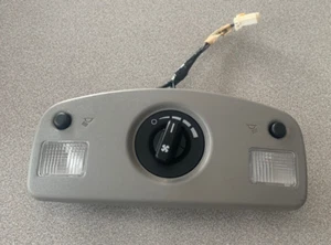 04-09 CADILLAC SRX REAR DOME LIGHT A/C CONTROLS GRAY 228-1068 USED OEM - Picture 1 of 14