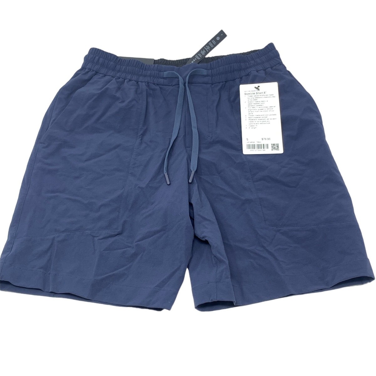 Bermudas Lululemon Corta Forro Hombre Negros Women