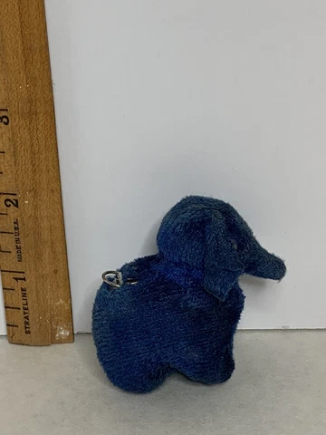 Antique measuring tape flocked elephant Cover