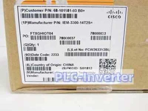 Nuevo conmutador Ethernet industrial Cisco IEM-3300-14T2S sellado envío gratuito/ - Imagen 1 de 10