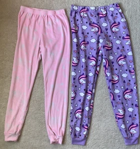 MÄDCHEN Schlafanzug SET Jelli Fisch Kinder Hose Elasthan Gr. L Kinderkleidung Einhorn - Bild 1 von 9