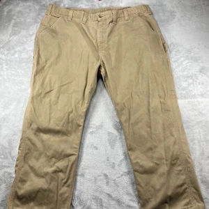 Carhartt Herren 44X30 (44X28 Actual) Carpenters Works Hose hellbraun - Bild 1 von 12