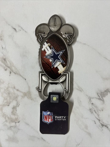 NFL Dallas Cowboys -Magnet Bottle Opener - Party Starter-NEW Officially Licensed Cover