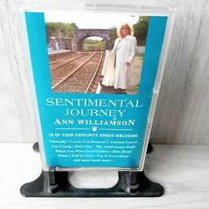 SENTIMENTAL JOURNEY ANN WILLIAMSON CASSETTE TAPE ALBUM - RARE RETRO VINTAGE - Picture 1 of 4