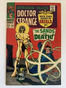 STRANGE TALES #158 7.0 FN/VF 1967 1ST APPEARANCE LIVING TRIBUNAL MARVEL COMICS - Picture 1 of 14