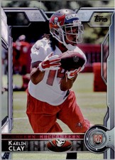 2015 Topps Football Card #491 Kaelin Clay Rookie