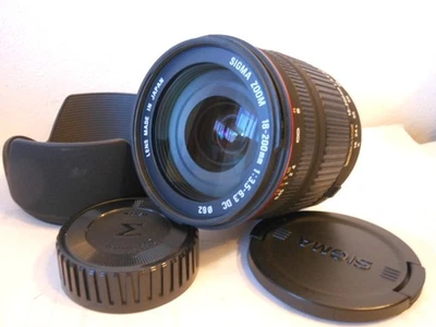 Sigma 18-200mm F3.5-6.3 DC Lens for Pentax Used Excellent Quality - Image 1 of 4
