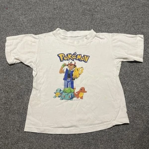 Vintage 1999 Pokémon Youth Shirt Check Picture For Size N2 - Picture 1 of 8