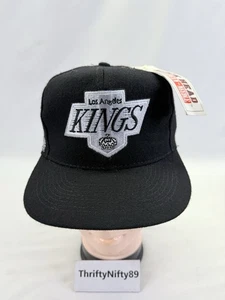 Deadstock NWT American Needle L.A Kings Block head Snapback Wool Hat/Cap 2pac - Picture 1 of 19