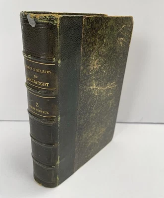 Lecons sur les Maladies du Systeme Nerveux by J.M. Charcot Volume III Only. 1890 - Image 1 of 4