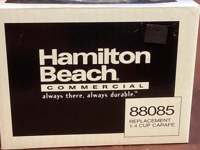 Hamilton Beach 88085, 1 - 4 Cup Carafe - Image 1 of 4