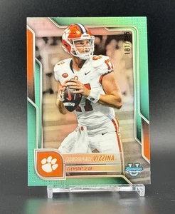 2025 Bowman U Chrome #178 Christopher Vizzina Aqua Refractor 181/325 Clemson - Picture 1 of 3