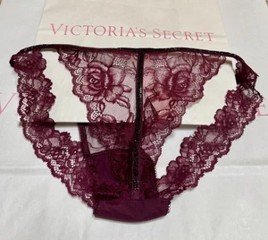 Victoria’s Secret Very Sexy Shine Strap Bikini Panty Rhinestone Jam Purple XS - Picture 1 of 5