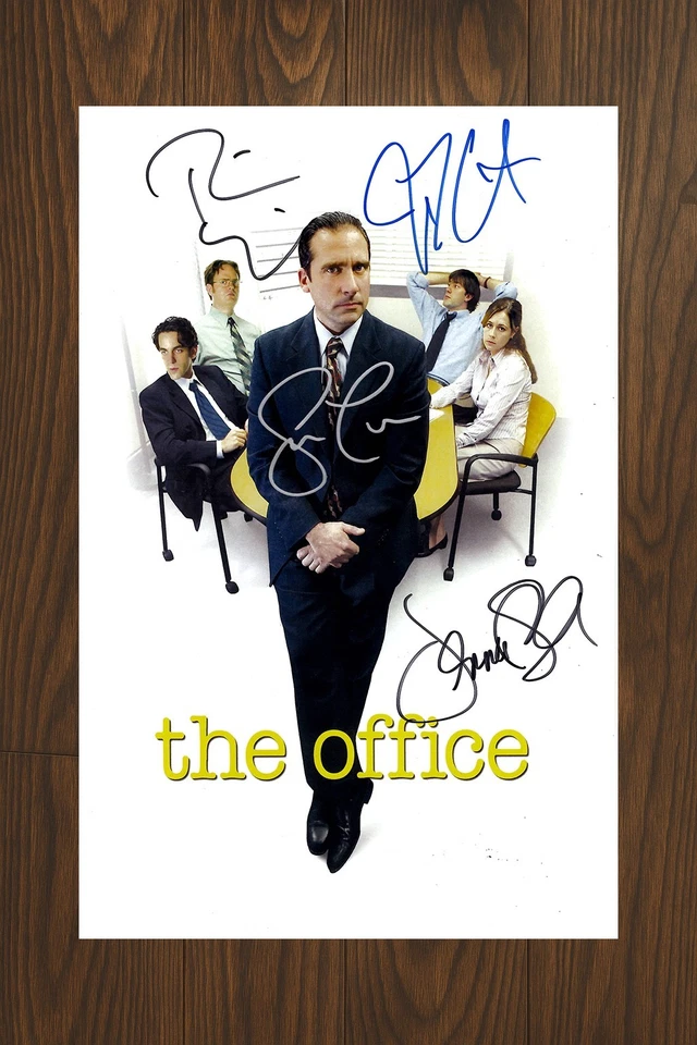 Póster de película firmado por The Office 11x17 con certificado de autenticidad - recuerdos auténticos Foto 1 de 2
