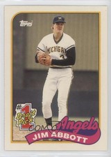 1989 Topps Collector's Edition (Tiffany) Jim Abbott #573