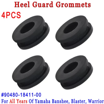 For Yamaha Foot Heel Guard Peg Rest Grommet Banshee YFZ 350 Blaster 200 Warrior - Изображение 1 из 4