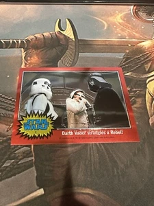 1999 Topps Star Wars Chrome Archives 1 Darth Vader Strangles A Rebel! - Picture 1 of 2