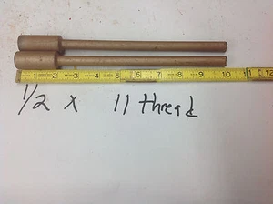 (2) Broca de núcleo de mampostería de hormigón de 1/2" x 10" x 11 roscas Drillco. NOS - Imagen 1 de 3
