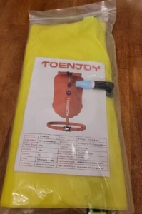 20L Storage Swim Life Buoy Yellow TOENJOY Inflatable new and package - Picture 1 of 11