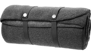 SmartWool Hudson Coperta da Trail Oversize Antracite Scuro 68x55. Lana Merino nuova con etichetta - Foto 1 di 2