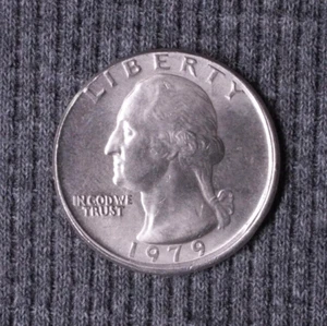 Washington 1979 cuarto de dólar Broadstrike error elección de alta calidad - Imagen 1 de 4