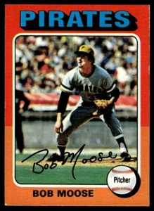 1975 O-Pee-Chee Bob Moose Pittsburgh Pirates #536 R96 - Picture 1 of 2