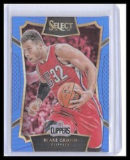 BLAKE GRIFFIN 2015-16 PANINI SELECT BLUE PRIZMS  CARD #149/249