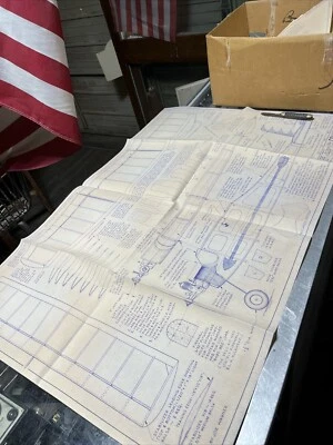 Veco Plans: The Veco Comanche Blueprints 1984 by Joe Wagner - Image 1 of 4