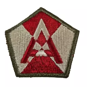 Vintage WW2 US 15th Army Group Embroidered Shoulder Patch Sleeve Insignia SSI CE - Picture 1 of 6