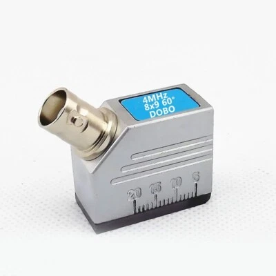 DOBO 4MHz 8x9 45° Ultrasonic Flaw Detector Angle Beam Probe Angle Probe for NDT - Image 1 of 4