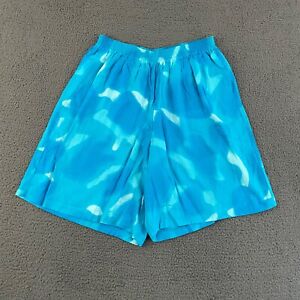 C.M. Shapes Shorts Womens 2X Blue Baggy Pockets Casual Ladies