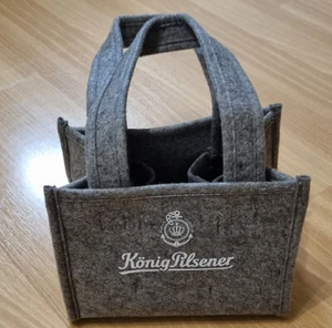König Pilsener Männerhandtasche aus Fils für 6 Bierflaschen - Bild 1 von 3