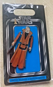 New Disney Store Limited Release Star Wars Pin - Obi-Wan Kenobi Vintage Figure - Picture 1 of 5