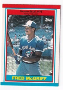 Fred McGriff 1989 Topps Mini Card # 50 - Picture 1 of 1